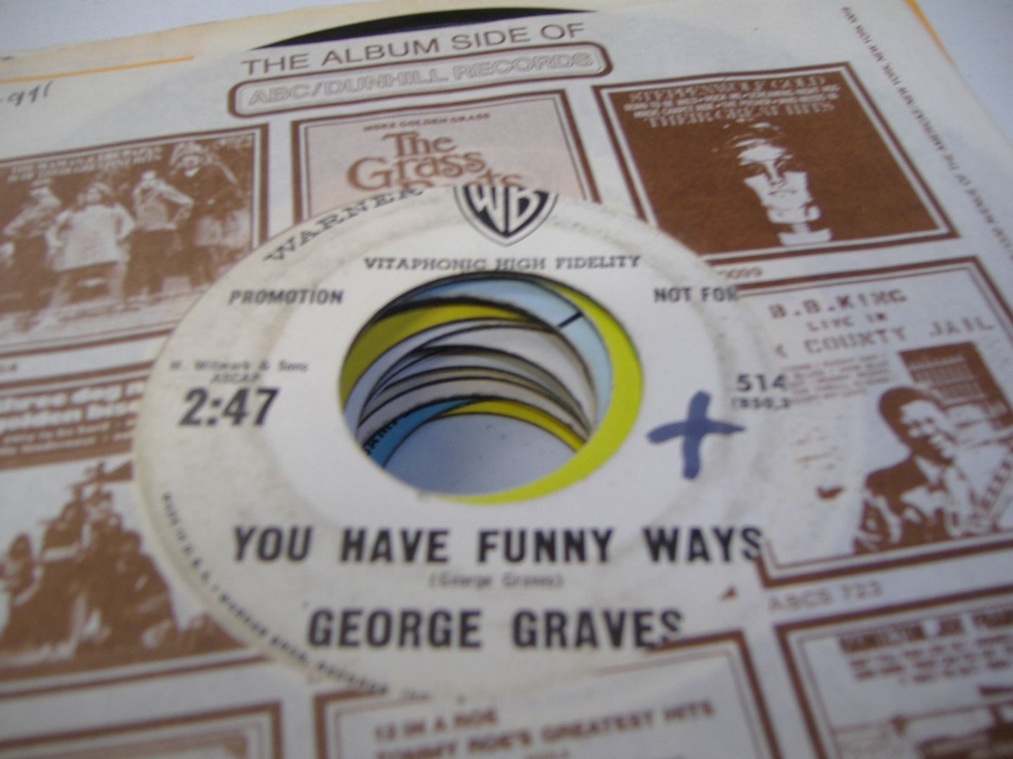 GEORGE GRAVES - You Have Funny Ways (the World Is Far Away)