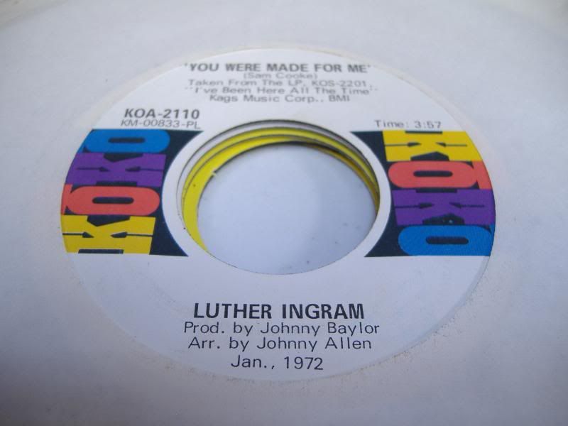 LUTHER INGRAM - You Were Made For Me (missing You) Album