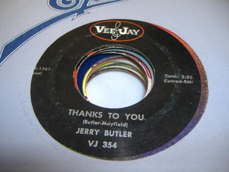 JERRY BUTLER - Thanks To You (he Will Break Your Heart)