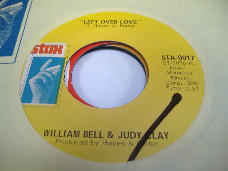 WILLIAM BELL & JUDY CLAY - Left Over Love (my Baby Specializes)