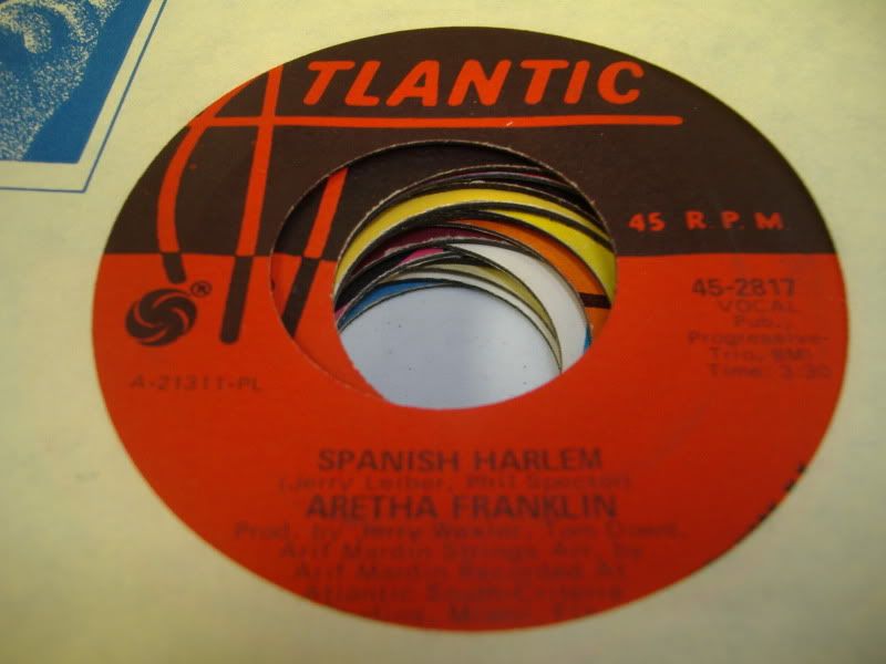 ARETHA FRANKLIN - Spanish Harlem (lean On Me) EP