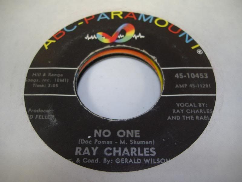 RAY CHARLES - No One (without Love (there Is Nothing))