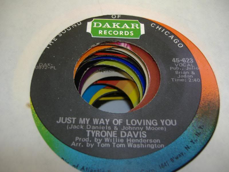 Just My Way Of Loving You (could I Forget You) - TYRONE DAVIS