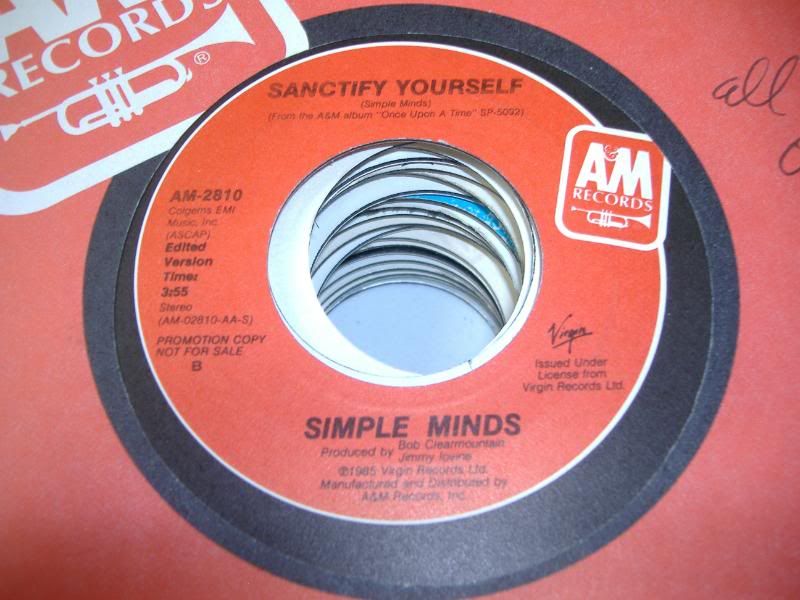 Simple Minds - Sanctify Yourself Single