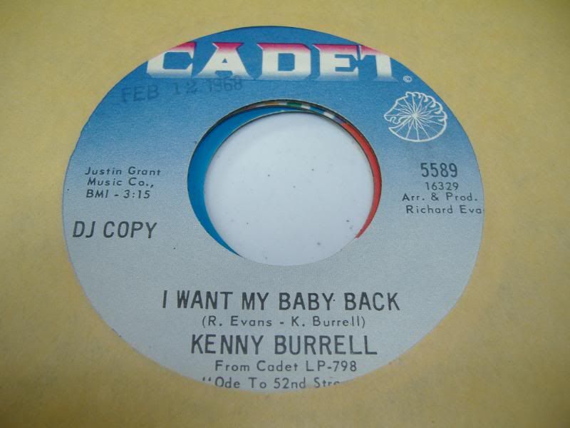 Kenny Burrell - I Want My Baby Back (soulero)