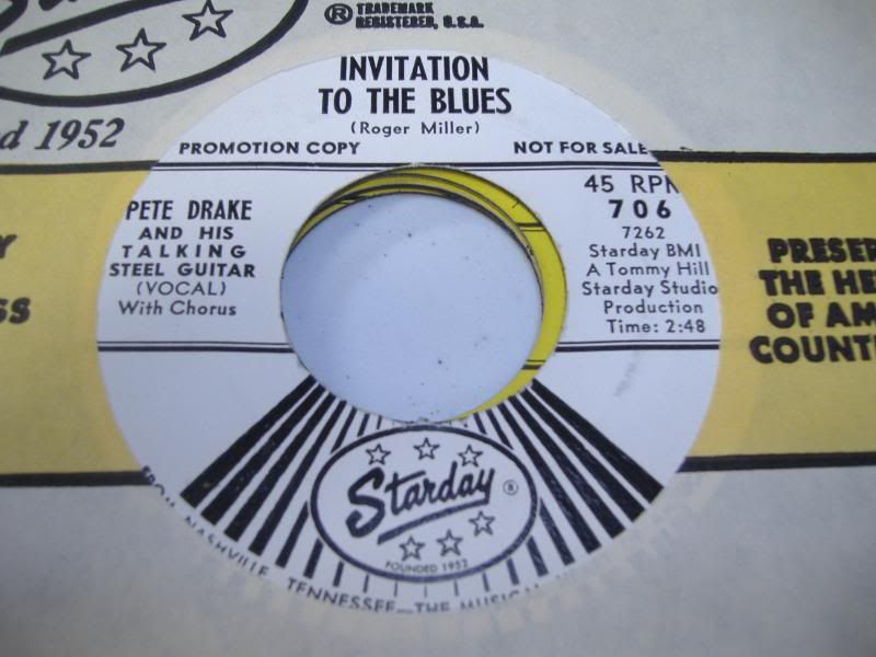 Pete Drake With His Talking Guitar - Invitation The Blues