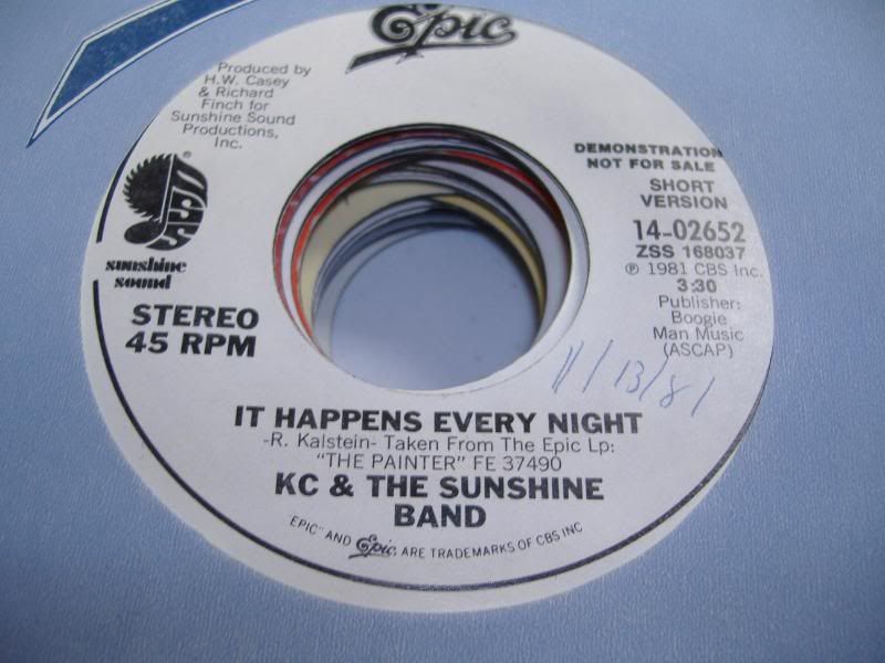 KC & THE SUNSHINE BAND - It Happens Every Night (same)