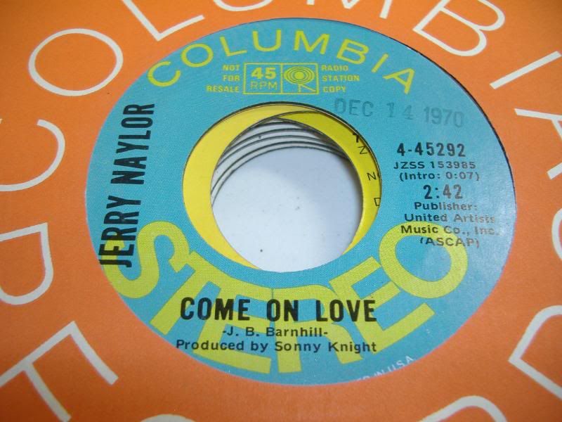 Jerry Naylor - Come On Love