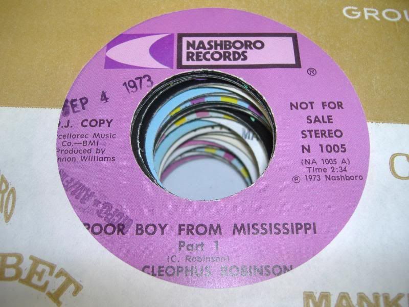 REV. CLEOPHUS ROBINSON - Poor Boy From Mississippi Part 1 (part 2)