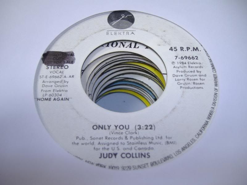 Judy Collins Only You 45RPM
