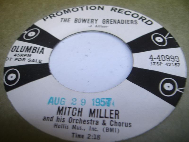 Whistle Stop (the Bowery Grenadiers) - MITCH MILLER
