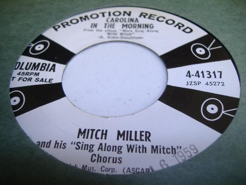 MITCH MILLER - Carolina In The Morning (the Children's Marching Song)