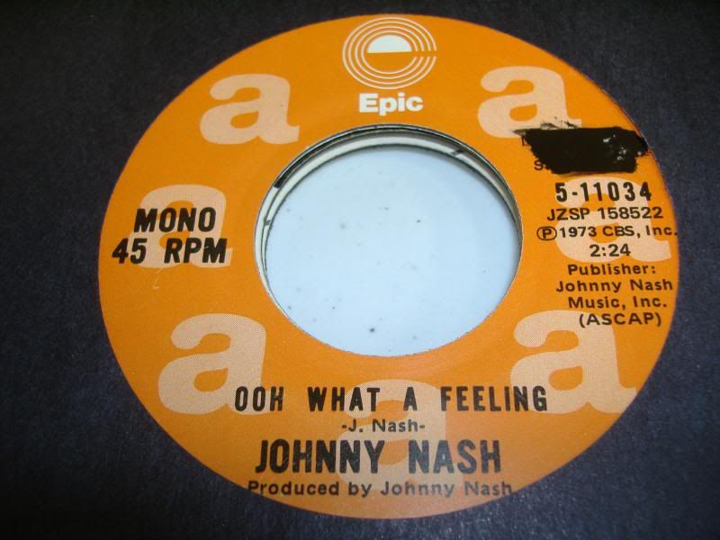 JOHNNY NASH - Ooh What A Feeling (same) Album