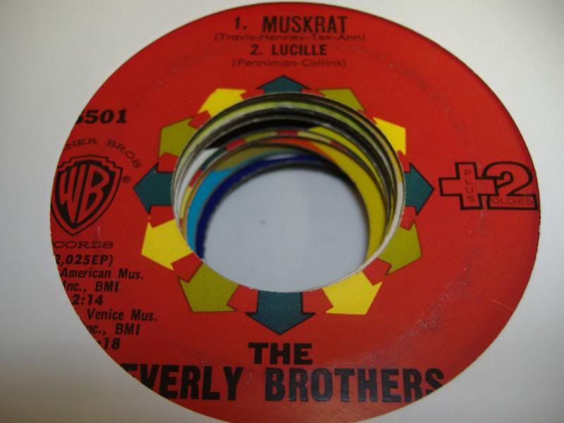 EVERLY BROTHERS - Muskrat / Lucille (don't Blame Me / Walk Right Back)