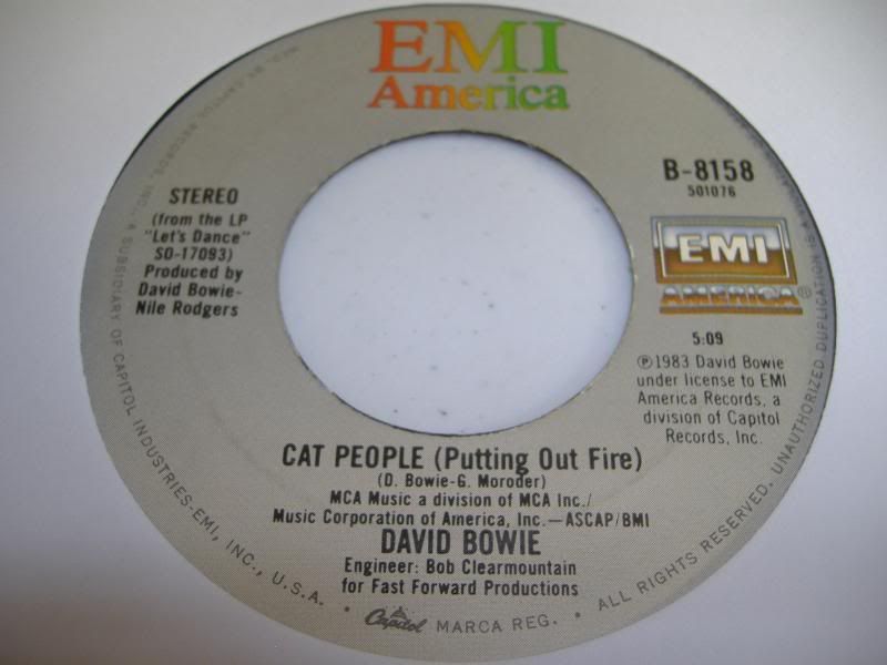Cat People (putting Out Fire) - David Bowie