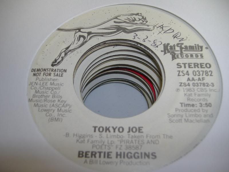 Bertie Higgins - Tokyo Joe