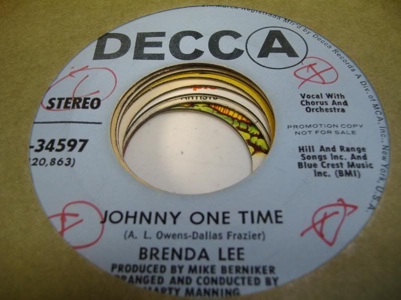 Johnny One Time - Brenda Lee