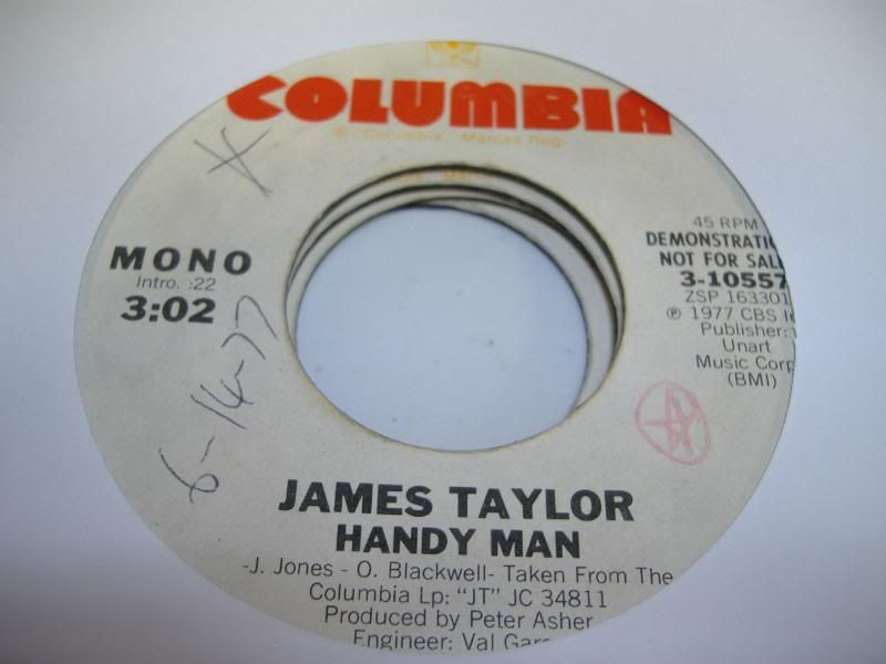 JAMES TAYLOR - Handy Man (same)