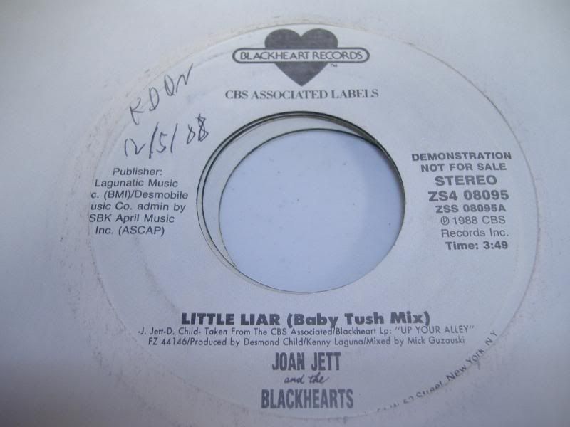 JOAN JETT & THE BLACKHEARTS - Little Liar (baby Tush Mix) (little Liar (lp Version))