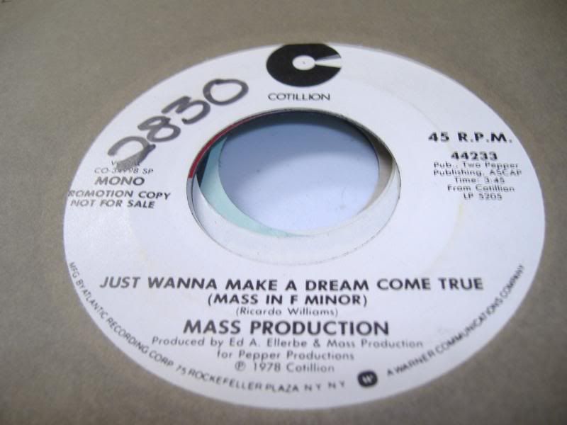 MASS PRODUCTION - Just Wanna Make A Dream Come True (same)