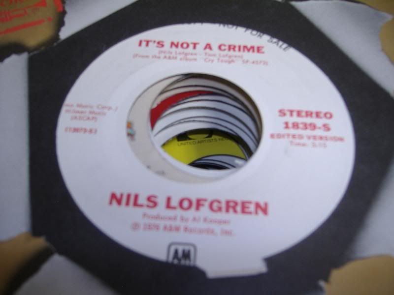 Nils Lofgren It's+Not+A+Crime 45RPM
