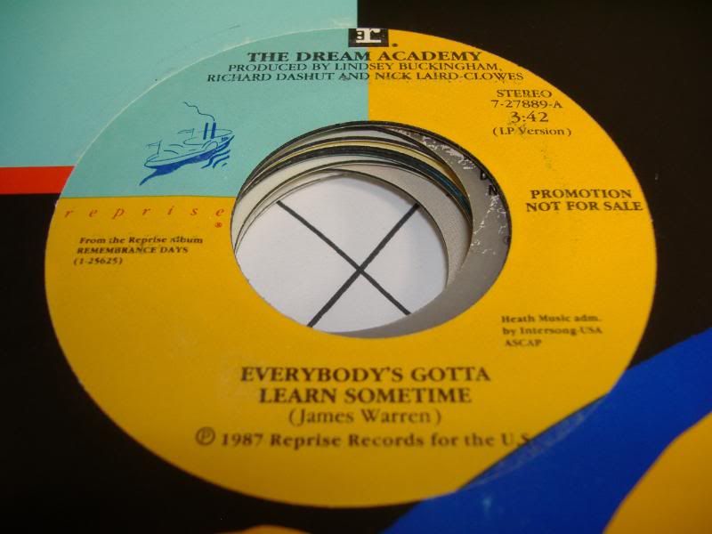 The Dream Academy Everybody's Gotta Learn Something 45RPM