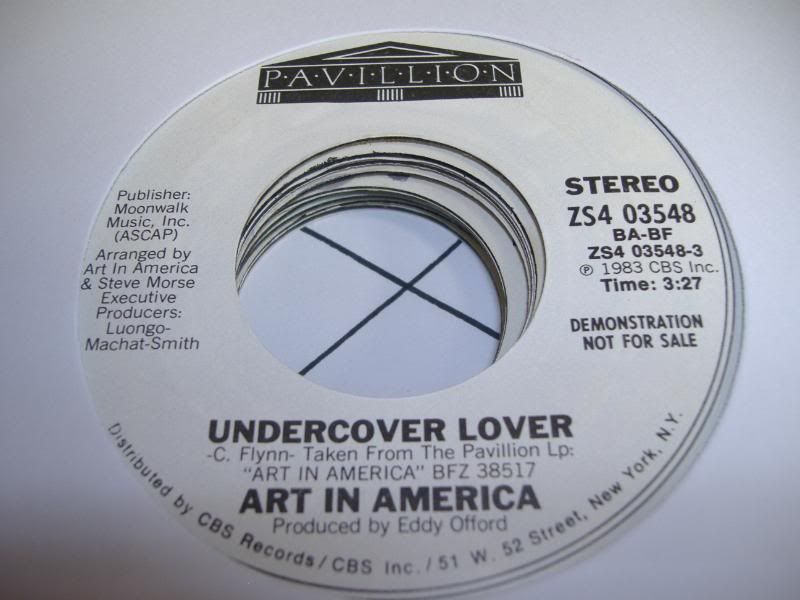 ART IN AMERICA - Undercover Lover (same) Album