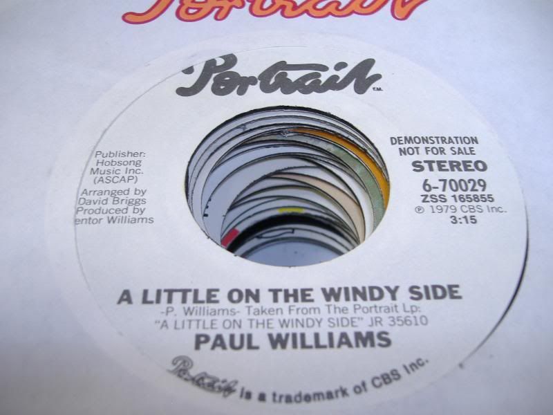 PAUL WILLIAMS - A Little On The Windy Side (same)