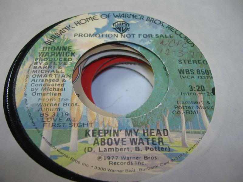 DIONNE WARWICK - Keepin' My Head Above Water (same)