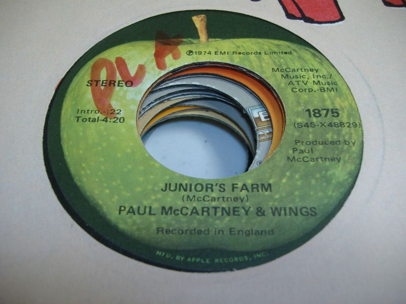 Paul Mccartney Junior's Farm Records, LPs, Vinyl and CDs MusicStack