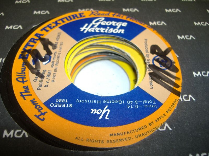 GEORGE HARRISON - You (world Of Stone)