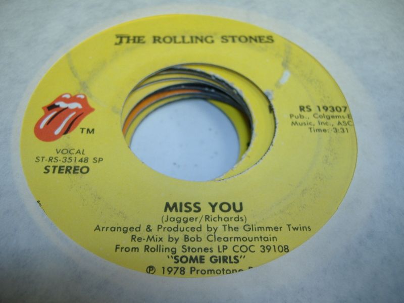 ROLLING STONES - Miss You Album