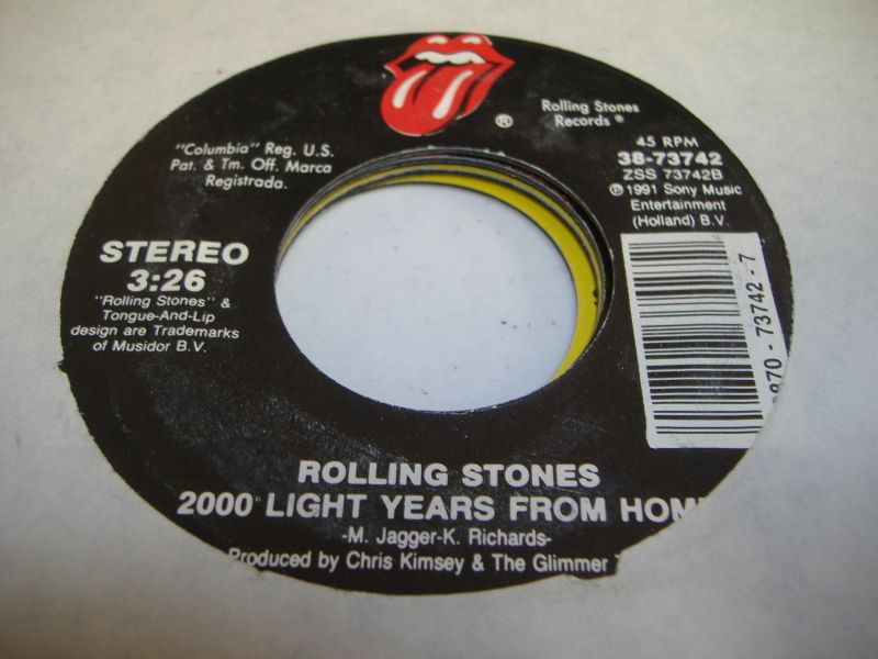 ROLLING STONES - 2000 Light Years From Home (highwire)