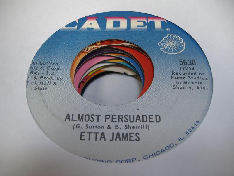 ETTA JAMES - Almost Persuaded (steal Away)