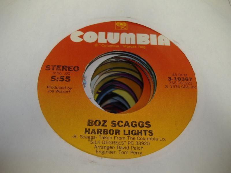 BOZ SCAGGS - Harbor Lights (lowdown)