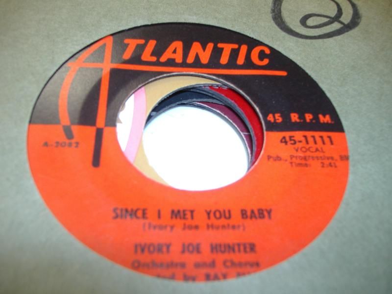 Ivory Joe Hunter Since I Met You Baby Records, LPs, Vinyl and CDs
