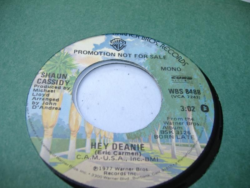 Hey Deanie (same) - SHAUN CASSIDY