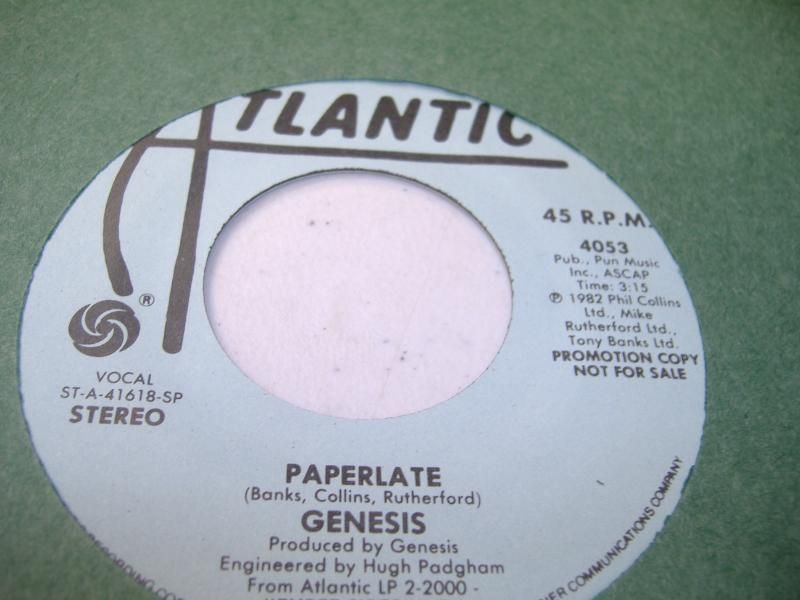 GENESIS - Paperlate