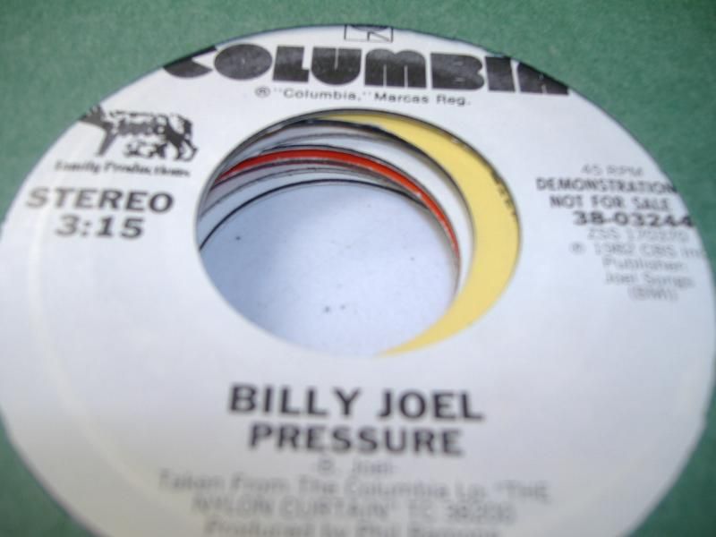 BILLY JOEL - Pressure Record