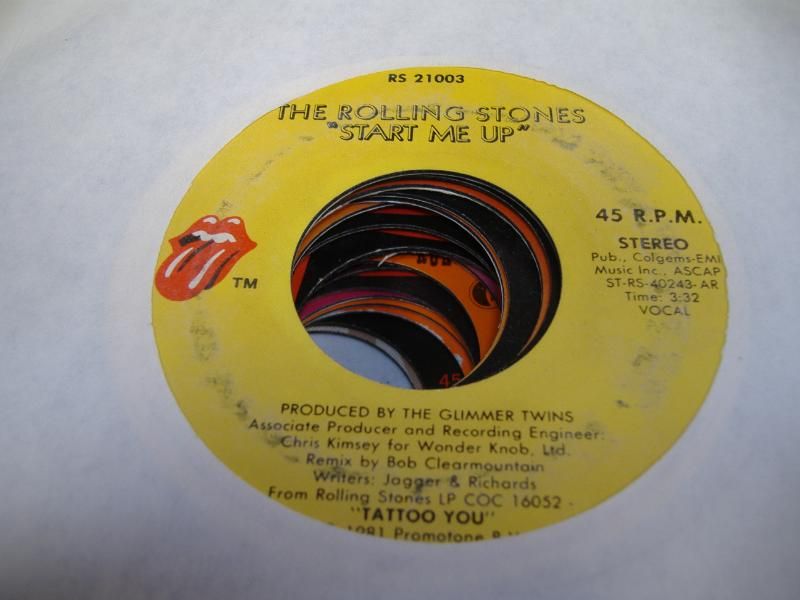 ROLLING STONES - Start Me Up Album