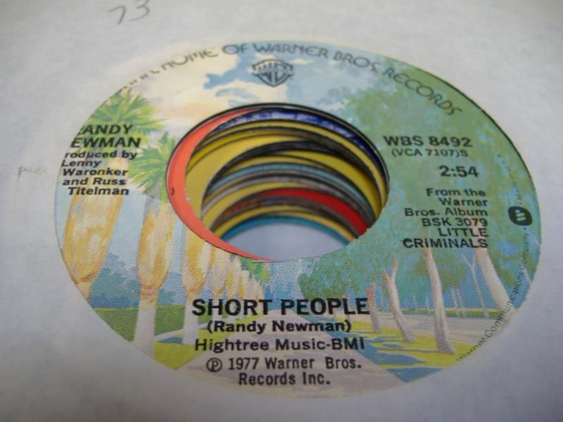 RANDY NEWMAN - Short People (old Man On The Farm)