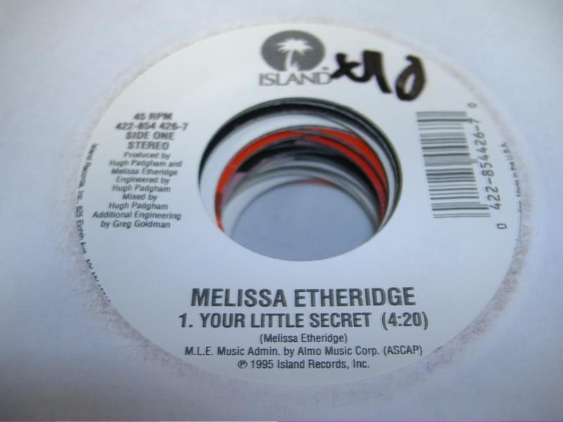 MELISSA ETHRIDGE - Your Little Secret Single
