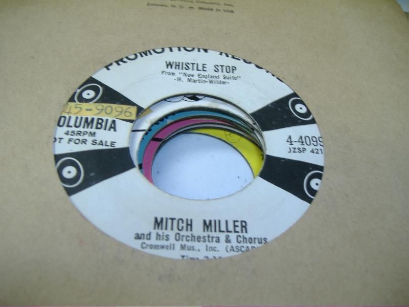 MITCH MILLER - Whistle Stop (the Bowery Grenadiers)