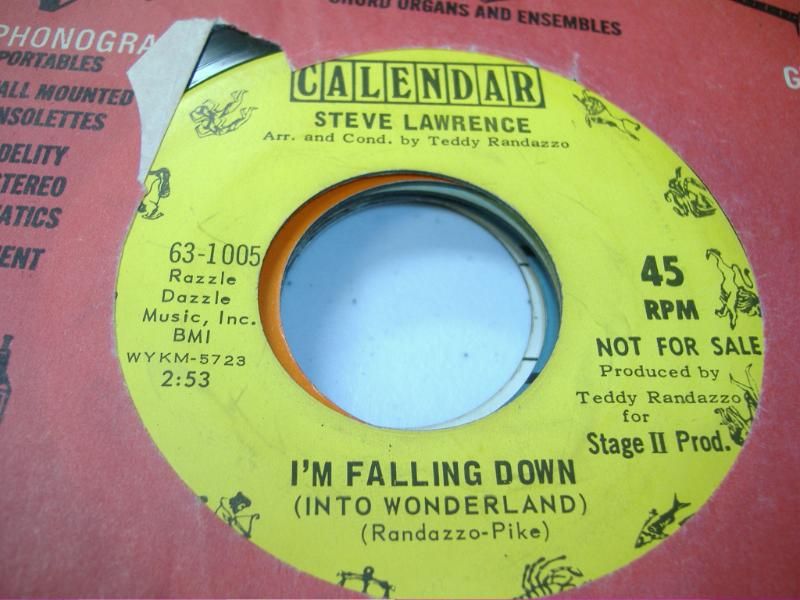 STEVE LAWRENCE - I'm Falling Down (runaround)