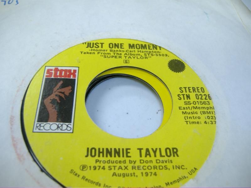 JOHNNIE TAYLOR - Just One Moment
