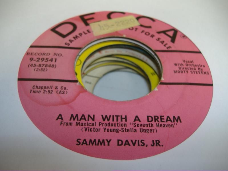SAMMY DAVIS JR. - A Man With A Dream (that Old Black Magic)
