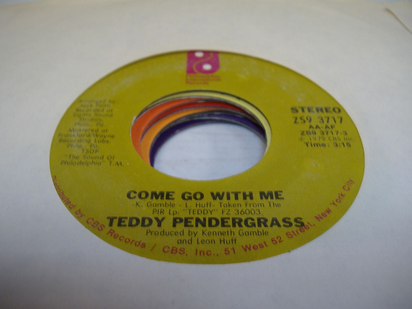 TEDDY PENDERGRASS - Come Go With Me (do Me)