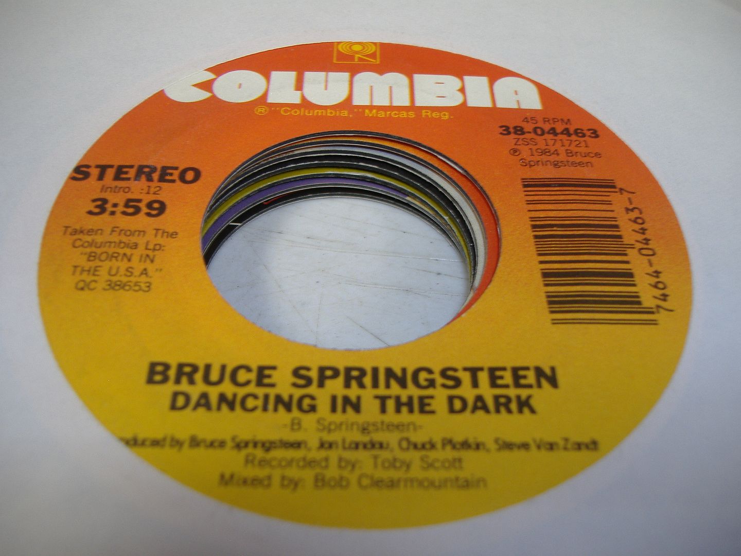 BRUCE SPRINGSTEEN - Dancing In The Dark (pink Cadillac)
