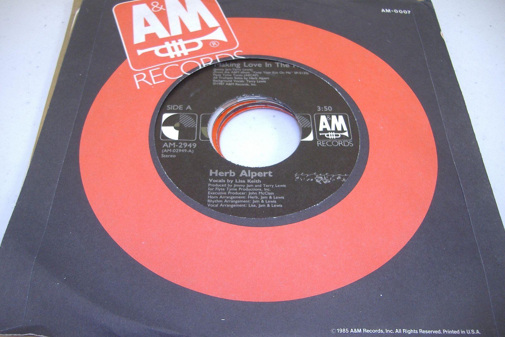 Herb Alpert Making Love In The Rain Records, LPs, Vinyl and CDs