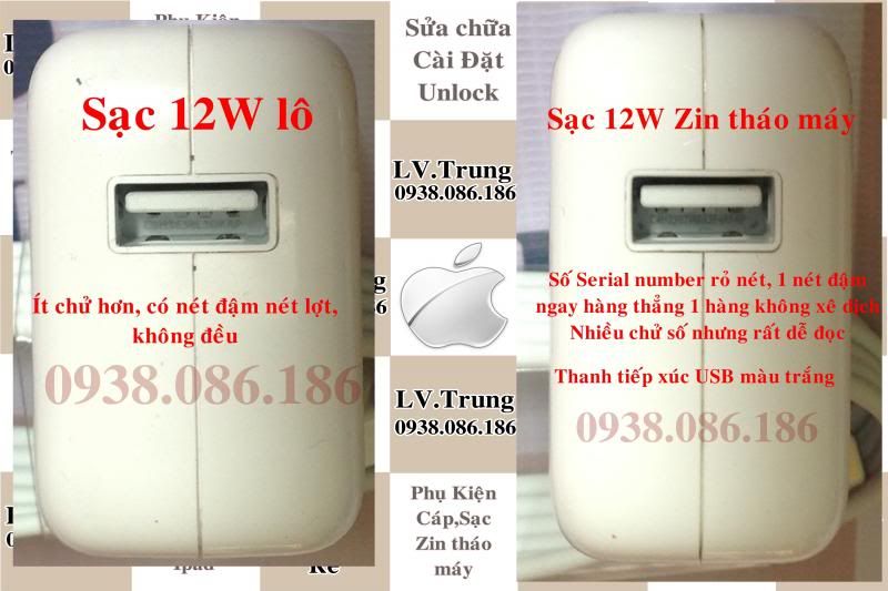 Sạc - Cáp - Tai Nghe Nguyên Zin theo Máy cho Iphone Ipad - Ipod. Giá tốt cho ACE - 6